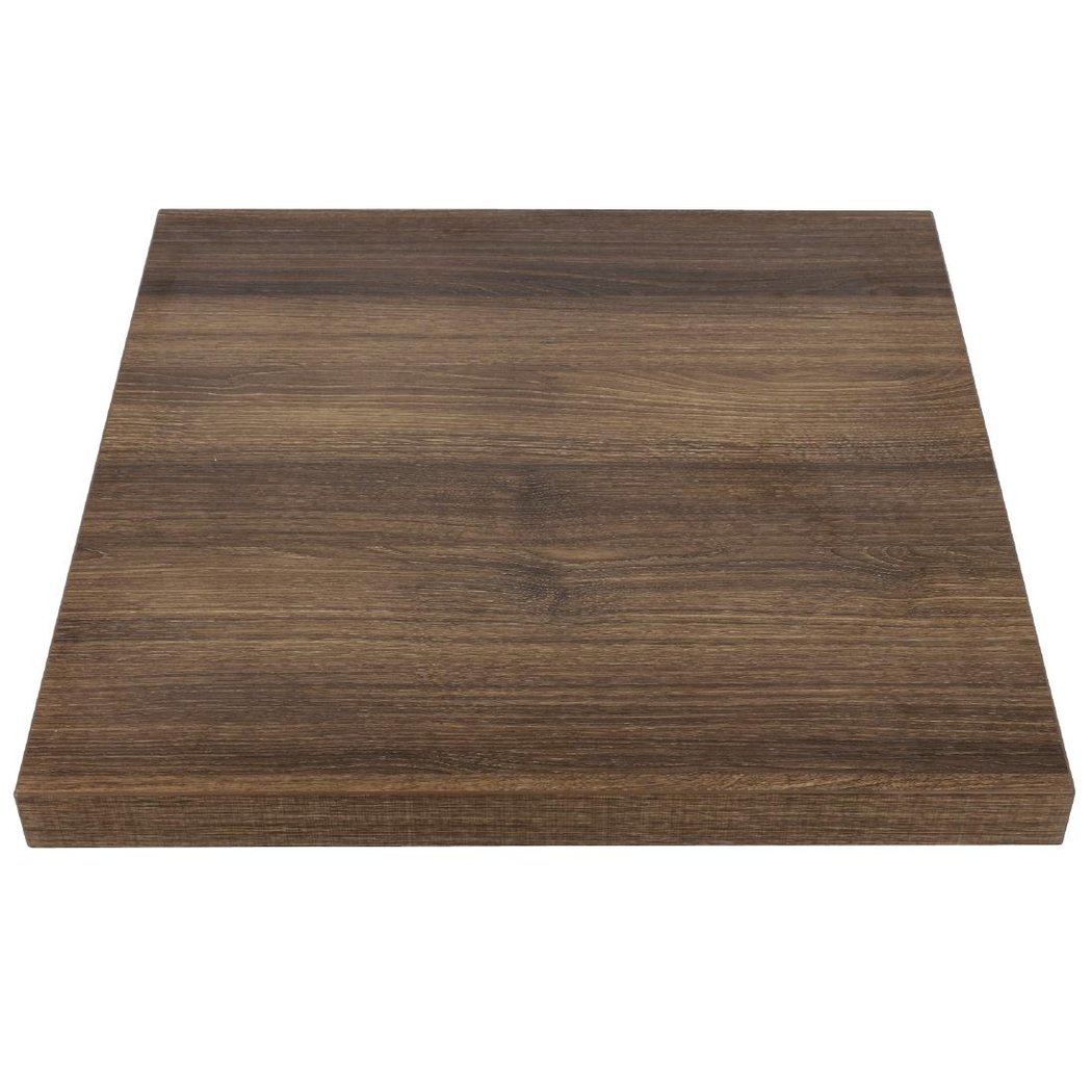 Bolero quadratische Tischplatte Rustic Oak 60cm